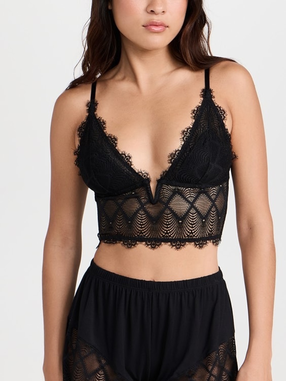 Cosabella Allure Sleep Cami in Black